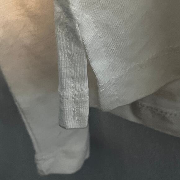 Standard by Sanctuary White Dylan Long Sleeve Shirt New - Picture 5 of 9